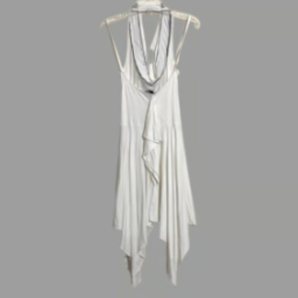 SKY Casual Celeb Style Asymmetrical Dress w Rhinestone Accent Women's Size S - Picture 4 of 12